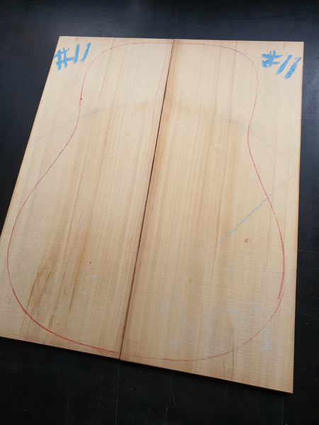 Set #11 Tasmanian Celery Top Soundboard (Dreadnought Size)