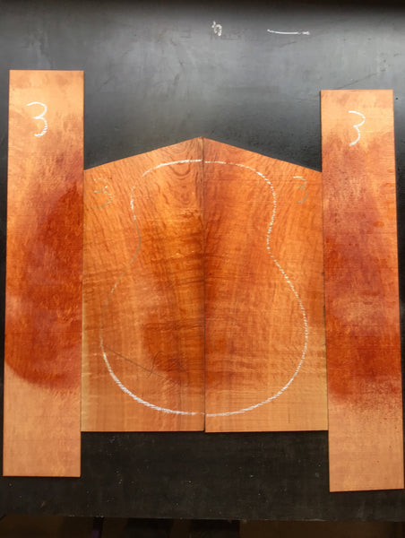 Set #3: Western Australian She-Oak Acoustic Back & Sides
