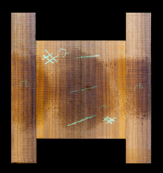 Set #2 Master Grade Tasmanian Blackwood - Koa on steroids.