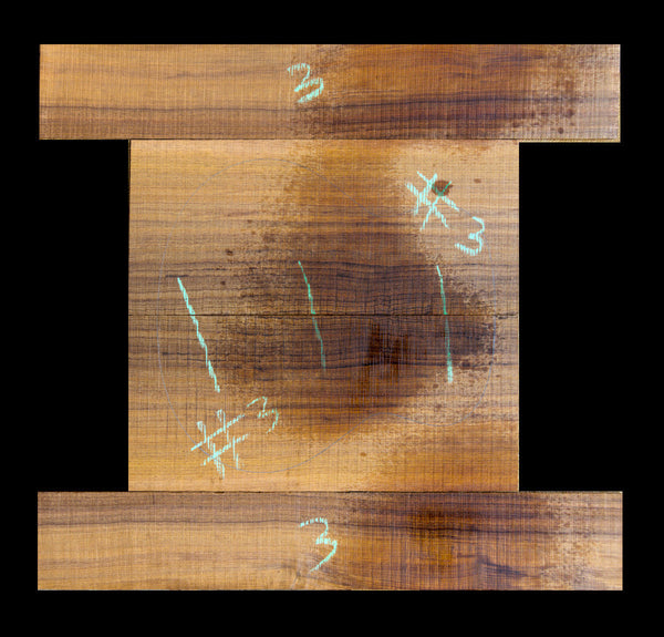 Set #3 Master Grade Tasmanian Blackwood - Koa on steroids.