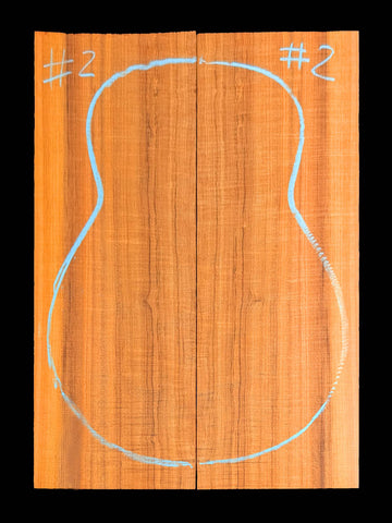 Set #2 Tasmanian Blackwood Back & Sides.