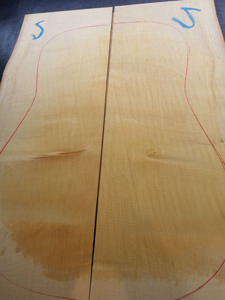 Set #5 Tasmanian Huon Pine Soundboard