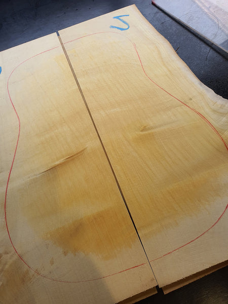 Set #5 Tasmanian Huon Pine Soundboard