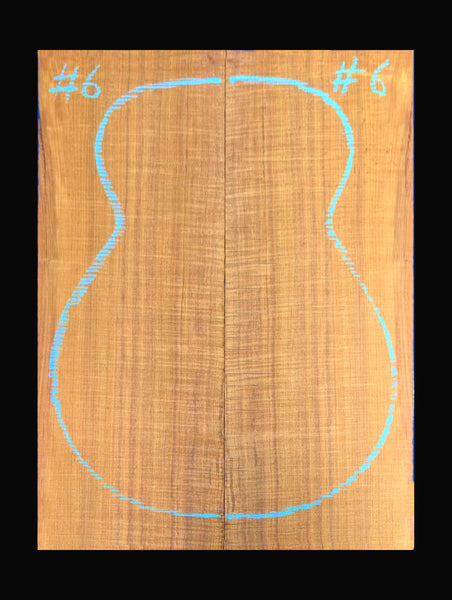 Set #6 Tasmanian Blackwood Back & Sides.