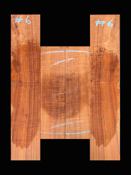 Set #6 Tasmanian Blackwood Back & Sides.