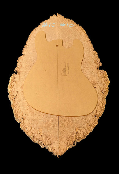 Set #10 Marbled Eucalyptus burl drop top