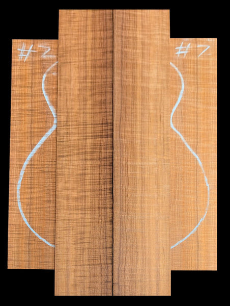 Set #7 Tasmanian Blackwood Koa on Steroids