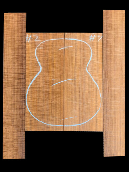 Set #7 Tasmanian Blackwood Koa on Steroids