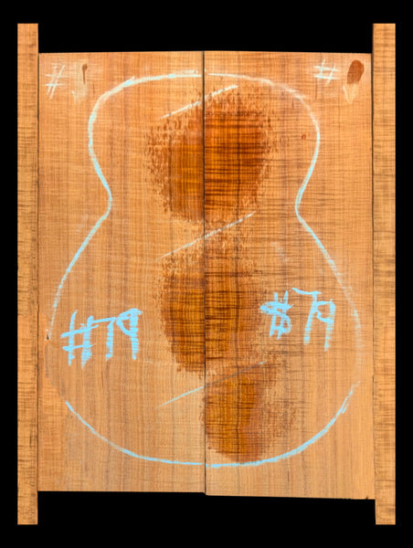 Set #79 Tasmanian Master Grade Blackwood Koa on Steroids
